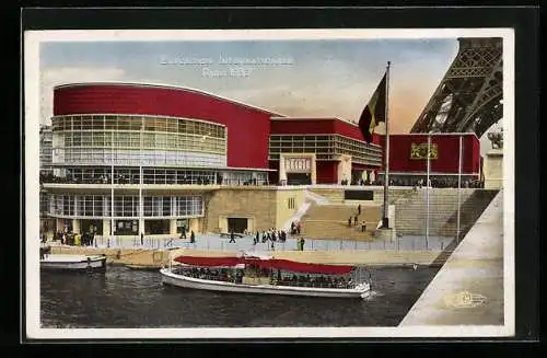 AK Paris, Exposition internationale 1937, Pavillon de la Belgique