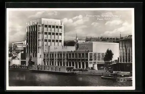 AK Paris, Exposition internationale 1937, Pavillon de l`Italie