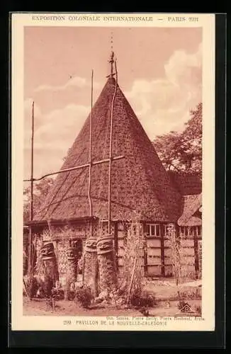 AK Paris, Exposition coloniale internationale 1931, Pavillon de la Nouvelle-Calédonie