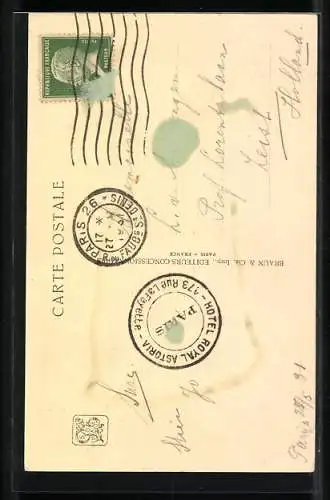 AK Paris, Exposition coloniale internationale 1931, Temple d`Angkor-Vat, Tour Nord-Ouest