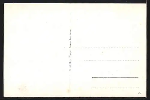 AK Illmensee, Gasthaus v. J. Kleemann, Panoramablick vom Höchsten