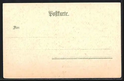 Lithographie Frankfurt /Main, Bockenheimer Thor