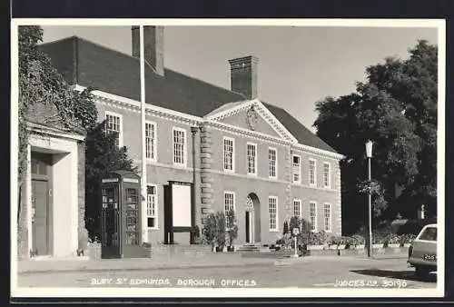 AK Bury St. Edmunds, Borough Offices and Telephone Box