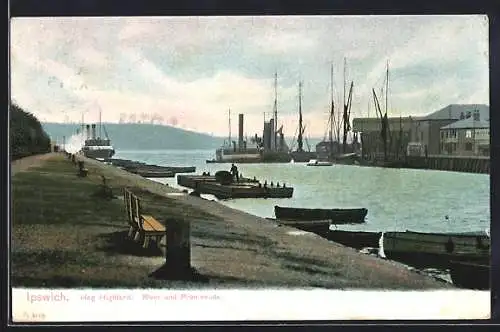 AK Ipswich, Hog Highland, River and Promenade