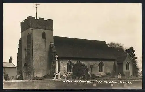 AK Trimley, St. Martin`s Church and War Memorial