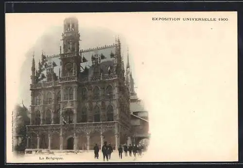 AK Paris, Exposition universelle de 1900, La Belgique