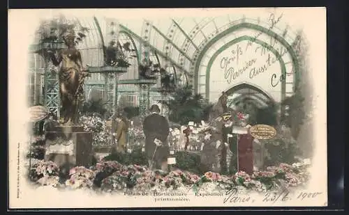 AK Paris, Exposition universelle de 1900, Palais de l`Horticulture