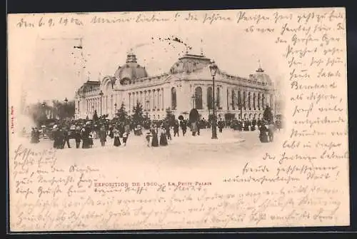 AK Paris, Exposition universelle de 1900, Le petit Palais