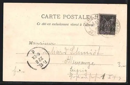 AK Paris, Exposition Universelle 1900, Palais de la Ville de Paris