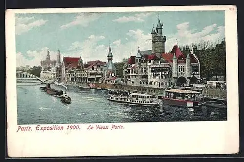 AK Paris, Exposition universelle de 1900, Le Vieux Paris