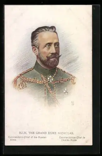 Künstler-AK The Grand Duke Nichclas