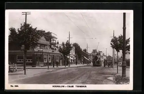 AK London, Hounslow, Tram Terminus