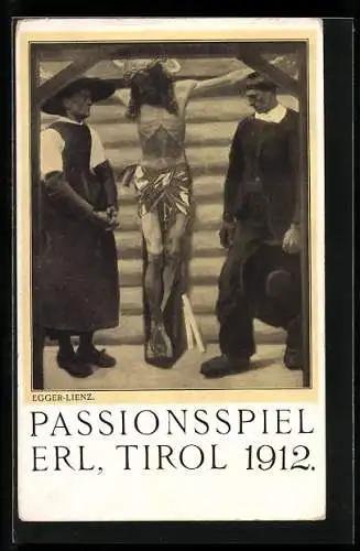 Künstler-AK Albin Egger-Lienz: Erl, Passionspsiel 1912