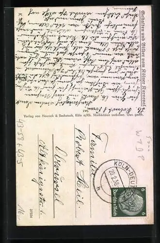 AK Köln, Kölsche Funke rut-wiess vun 1823, Rosenmontagszug