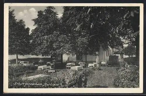 AK Erfurt-Linderbach, Gasthaus Zur Linde