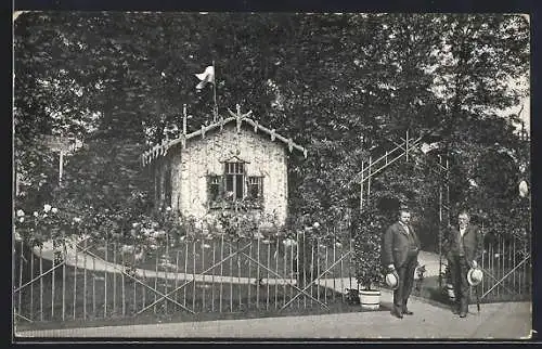 AK Zwickau i. S., Samenhandlung von Ferd. Reiber