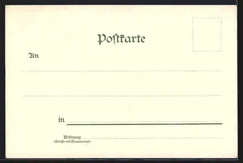 Lithographie Ahlbeck / Seebad, Boote am Stand mit Blick auf Ortspanorama