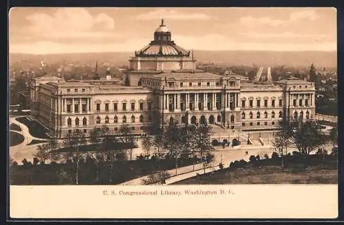 AK Washington D.C., U. S. Congressional Library