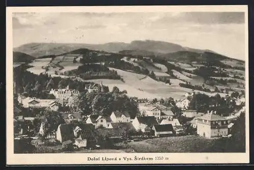 AK Nieder-Lindewiese, Teilansicht mit Hochschar