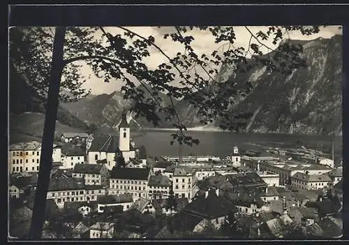 AK Ebensee, Teilansicht mit Blick auf den Taunsee