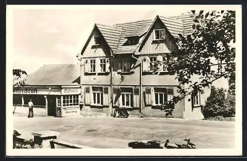 AK Haarberg bei Erfurt, Gasthaus Weidmannsruh (Storchnest)