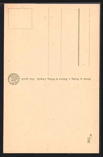 AK Hannover, Partie in der Potthofstrasse