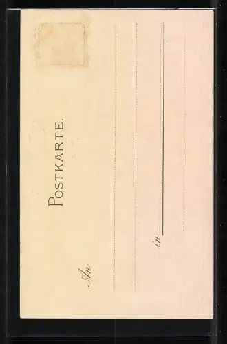Künstler-AK Meissner & Buch (M&B) Nr. 1072: blühende Veilchen