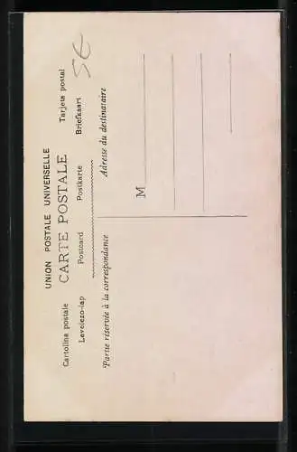 Foto-AK Atelier Reutlinger, Paris: Schauspielerin Doll auf einem Palettenbrett, Landschaft