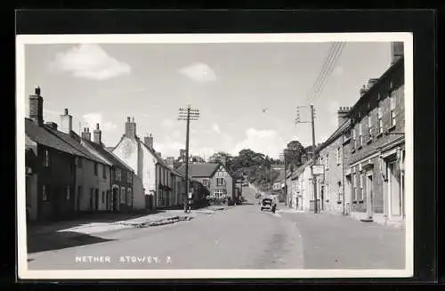 AK Nether Stowey, Small street with Globe Inn