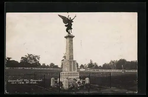 AK Coggeshall, War Memorial