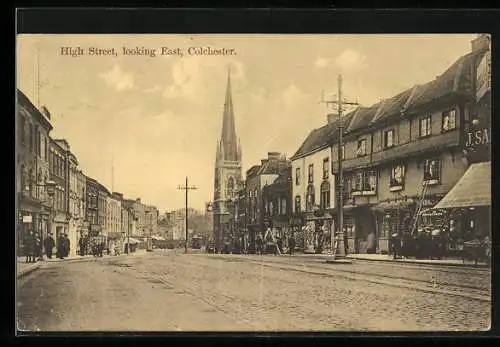 AK Colchester, High Street looking East