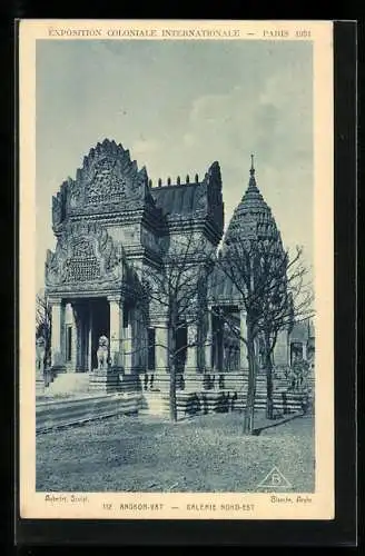 AK Paris, Exposition Coloniale Internationale 1931, Angkor-Vat