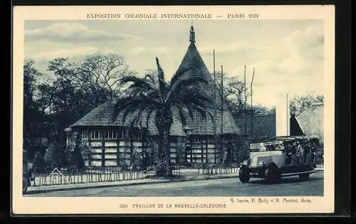 AK Paris, Exposition coloniale internationale 1931, Pavillon de la Nouvelle-Calédonie