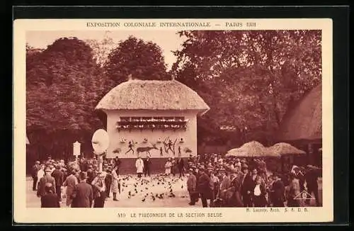 AK Paris, Exposition coloniale internationale 1931, Le Pigeonnier de la Section Belge