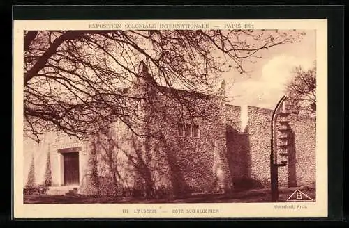 AK Paris, Exposition coloniale internationale 1931, L`Algerie, Cote Sud-Algerien