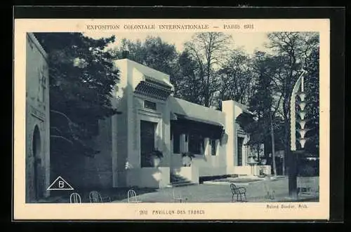 AK Paris, Exposition coloniale internationale 1931, Pavillon des Tabacs