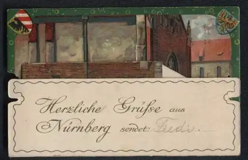 Mechanische-AK Nürnberg, Gasthaus Bratwurstglöcklein