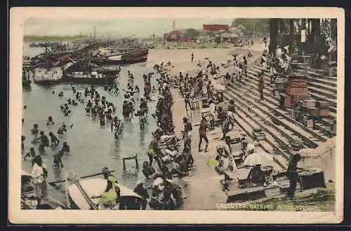 AK Calcutta, Bathing in the Hoochly