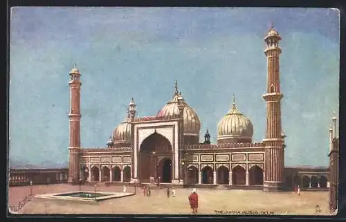 Künstler-AK Delhi, The Jumma Musjid
