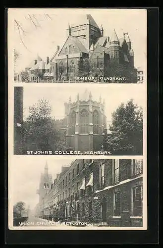 AK Highbury, Quadrant, St. Johns College, Union Church