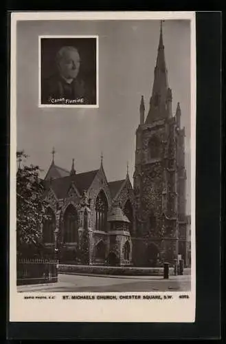 AK London, St. Michaels Church, Chester Square, Canon Fleming