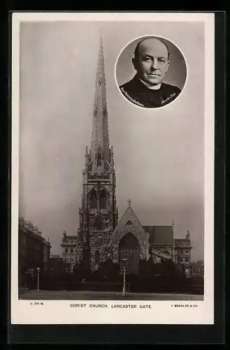 AK London, Christ Church, Lancaster Gate, Rev. Francis Gurdon
