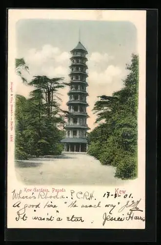 AK Kew, Kew Gardens, Pagoda