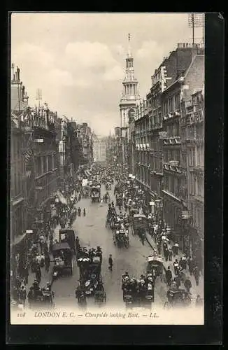 AK London, Cheapside looking East