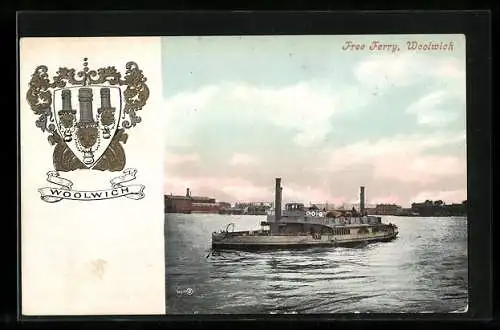 AK Woolwich, Free Ferry, Wappen