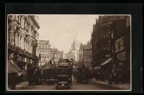 AK London, Ludgate Circus