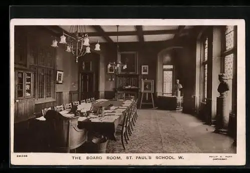 AK London, St. Paul`s School, The Board Room