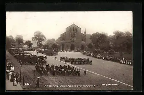 AK Woolwich, Garrison Church Parade