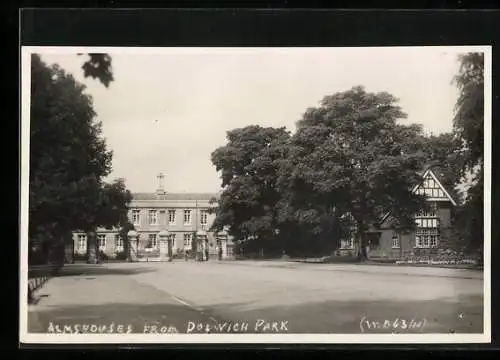 AK London, Dulwich Park, Almshouses