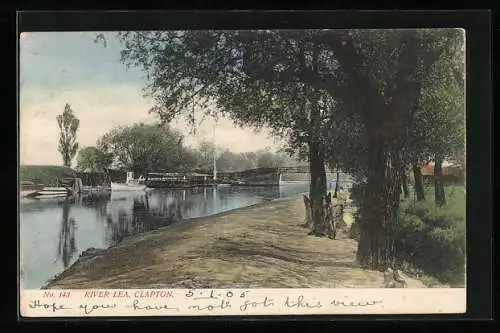 AK Clapton, River Lea